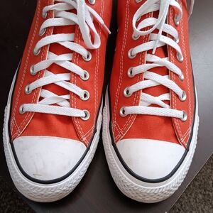 CONVERSE Chuck Taylor ALL STARS - Burnt Orange (size 12)